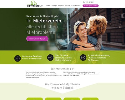 Mieterhilfeverein e.V. mit neuer Website und gezielter SEO-Strategie