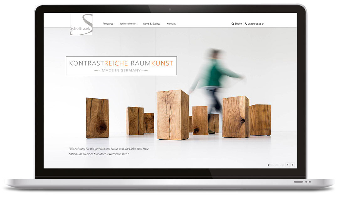 Webentwicklung Scholtissek Website